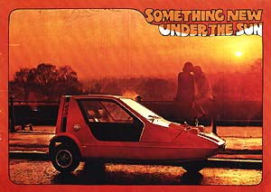 Bond Bug sales brochure cover