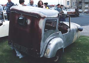 1952 Bond Family Safety Saloon rear view
