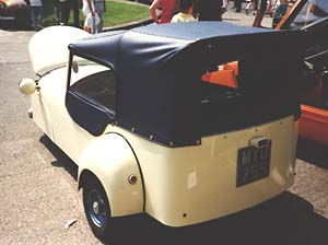 1952 Bond Minitruck rear view
