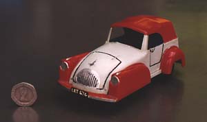 MkC Bond Minicar model front view