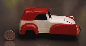 MkC Bond Minicar model side view